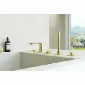 Смеситель для ванны GROHE Allure двухвентильный, на 5 отверстий, на край ванны, холодный рассвет матовый (25221GN1) Смеситель для ванны GROHE Allure двухвентильный, на 5 отверстий, на край ванны, холодный рассвет матовый (25221GN1)