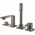 Смеситель для ванны GROHE Allure на 4 отверстия, на край ванны, темный графит глянец (19316A01) Смеситель для ванны GROHE Allure на 4 отверстия, на край ванны, темный графит глянец (19316A01)