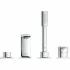 Смеситель для ванны GROHE Allure на 4 отверстия, на край ванны, хром (19316001) Смеситель для ванны GROHE Allure на 4 отверстия, на край ванны, хром (19316001)