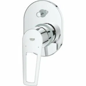 Смеситель для ванны GROHE BauLoop в комплекте с монтажной частью, хром (29041001) Смеситель для ванны GROHE BauLoop в комплекте с монтажной частью, хром (29041001)