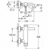 Смеситель для ванны GROHE Essence, никель глянцевый (25250BE1) Смеситель для ванны GROHE Essence, никель глянцевый (25250BE1)
