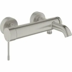 Смеситель для ванны GROHE Essence, суперсталь (25250DC1) Смеситель для ванны GROHE Essence, суперсталь (25250DC1)