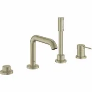Смеситель для ванны GROHE Essence на 4 отверстия, никель матовый (25251EN1)