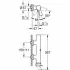 Смеситель для душа GROHE Allure, темный графит глянец (32846A01) Смеситель для душа GROHE Allure, темный графит глянец (32846A01)