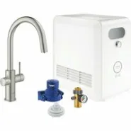 Смеситель для кухни GROHE Blue Professional, Wi-Fi, суперсталь (31325DC2)