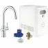 Смеситель для кухни GROHE Blue Professional с вытяжным изливом, функцией фильтрации, системой охлаждения и газирования воды, Wi-Fi, хром (313 Смеситель для кухни GROHE Blue Professional с вытяжным изливом, функцией фильтрации, системой охлаждения и газирования воды, Wi-Fi, хром (313