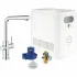 Смеситель для кухни GROHE Blue Professional с вытяжным изливом, функцией фильтрации, системой охлаждения и газирования воды, Wi-Fi, хром (313 Смеситель для кухни GROHE Blue Professional с вытяжным изливом, функцией фильтрации, системой охлаждения и газирования воды, Wi-Fi, хром (313