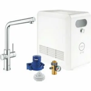 Смеситель для кухни GROHE Blue Professional с функцией фильтрации, с системой охлаждения и газирования воды, Wi-Fi, хром (31347003) Смеситель для кухни GROHE Blue Professional с функцией фильтрации, с системой охлаждения и газирования воды, Wi-Fi, хром (31347003)