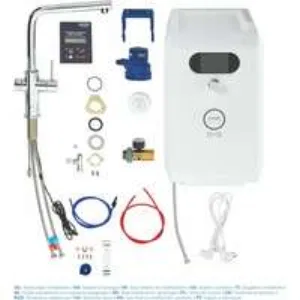 Смеситель для кухни GROHE Blue Professional с функцией фильтрации, с системой охлаждения и газирования воды, Wi-Fi, хром (31347003) Смеситель для кухни GROHE Blue Professional с функцией фильтрации, с системой охлаждения и газирования воды, Wi-Fi, хром (31347003)