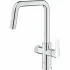 Смеситель для кухонной мойки GROHE Blue Pure Eurosmart с функцией фильтрации, без фильтра в комплекте, хром (30583000) Смеситель для кухонной мойки GROHE Blue Pure Eurosmart с функцией фильтрации, без фильтра в комплекте, хром (30583000)