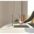 Смеситель для кухонной мойки GROHE Blue Pure Eurosmart с функцией фильтрации, с фильтром обратного осмоса в комплекте, хром (30586000) Смеситель для кухонной мойки GROHE Blue Pure Eurosmart с функцией фильтрации, с фильтром обратного осмоса в комплекте, хром (30586000)