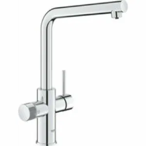 Смеситель для кухонной мойки GROHE Blue Pure Minta с функцией фильтрации, без фильтра в комплекте, хром (30588000) Смеситель для кухонной мойки GROHE Blue Pure Minta с функцией фильтрации, без фильтра в комплекте, хром (30588000)