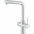 Смеситель для кухонной мойки GROHE Blue Pure Minta с функцией фильтрации, без фильтра в комплекте, хром (30588000) Смеситель для кухонной мойки GROHE Blue Pure Minta с функцией фильтрации, без фильтра в комплекте, хром (30588000)