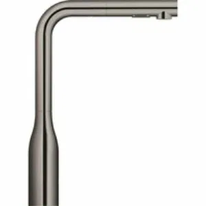 Смеситель для кухни GROHE Essence с вытяжным изливом 2jet, темный графит глянцевый (30504A00) Смеситель для кухни GROHE Essence с вытяжным изливом 2jet, темный графит глянцевый (30504A00)