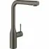 Смеситель для кухни GROHE Essence с вытяжным изливом 2jet, темный графит матовый (30504AL0) Смеситель для кухни GROHE Essence с вытяжным изливом 2jet, темный графит матовый (30504AL0)