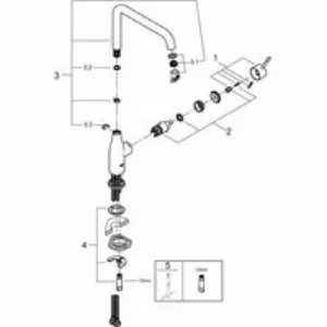 Смеситель для кухни GROHE Essence, теплый закат глянец (30505DA0) Смеситель для кухни GROHE Essence, теплый закат глянец (30505DA0)