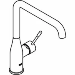 Смеситель для кухни GROHE Essence, теплый закат глянец (30505DA0) Смеситель для кухни GROHE Essence, теплый закат глянец (30505DA0)