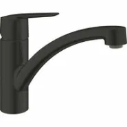 Смеситель для кухни GROHE Start c низким поворотным изливом, матовый черный (324412432)