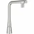 Смеситель для кухни GROHE Zedra SmartControl с вытяжным изливом 2jet, суперсталь (31886DC0) Смеситель для кухни GROHE Zedra SmartControl с вытяжным изливом 2jet, суперсталь (31886DC0)
