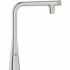 Смеситель для кухни GROHE Zedra SmartControl с вытяжным изливом 2jet, суперсталь (31886DC0) Смеситель для кухни GROHE Zedra SmartControl с вытяжным изливом 2jet, суперсталь (31886DC0)