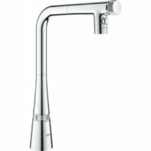 Смеситель для кухни GROHE Zedra SmartControl с вытяжным изливом 2jet, хром (31886000) Смеситель для кухни GROHE Zedra SmartControl с вытяжным изливом 2jet, хром (31886000)
