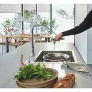 Смеситель для кухни GROHE Zedra SmartControl с вытяжным изливом 2jet, хром (31886000) Смеситель для кухни GROHE Zedra SmartControl с вытяжным изливом 2jet, хром (31886000)