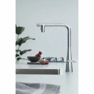 Смеситель для кухни GROHE Zedra SmartControl с вытяжным изливом 2jet, хром (31886000) Смеситель для кухни GROHE Zedra SmartControl с вытяжным изливом 2jet, хром (31886000)