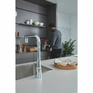 Смеситель для кухни GROHE Zedra SmartControl с вытяжным изливом 2jet, хром (31886000) Смеситель для кухни GROHE Zedra SmartControl с вытяжным изливом 2jet, хром (31886000)