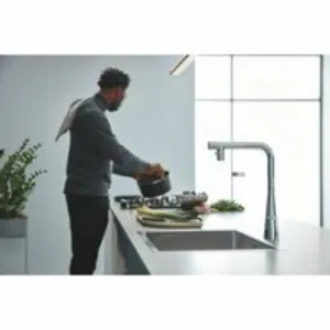 Смеситель для кухни GROHE Zedra SmartControl с вытяжным изливом 2jet, хром (31886000) Смеситель для кухни GROHE Zedra SmartControl с вытяжным изливом 2jet, хром (31886000)
