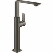 Смеситель для раковины GROHE Allure с донным клапаном, XL-Size, темный графит глянец (23403A01)
