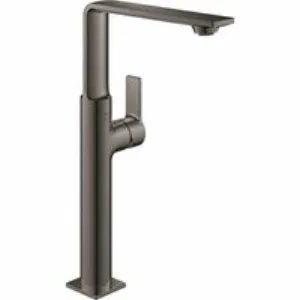 Смеситель для раковины GROHE Allure с донным клапаном, XL-Size, темный графит глянец (23403A01) Смеситель для раковины GROHE Allure с донным клапаном, XL-Size, темный графит глянец (23403A01)