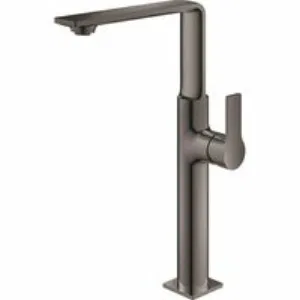 Смеситель для раковины GROHE Allure с донным клапаном, XL-Size, темный графит глянец (23403A01) Смеситель для раковины GROHE Allure с донным клапаном, XL-Size, темный графит глянец (23403A01)