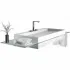 Смеситель для раковины GROHE Allure на 3 отверстия, с донным клапаном, M-Size, темный графит глянец (20188A01) Смеситель для раковины GROHE Allure на 3 отверстия, с донным клапаном, M-Size, темный графит глянец (20188A01)