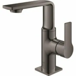 Смеситель для раковины GROHE Allure с донным клапаном, M-Size, темный графит глянец (32757A01) Смеситель для раковины GROHE Allure с донным клапаном, M-Size, темный графит глянец (32757A01)