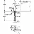 Смеситель для раковины GROHE Essence, L-size, хром (24177001) Смеситель для раковины GROHE Essence, L-size, хром (24177001)