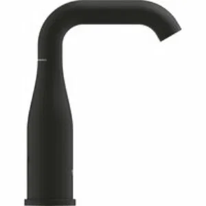 Смеситель для раковины GROHE Essence без донного клапана, M-size, фантомный черный (24176KF1) Смеситель для раковины GROHE Essence без донного клапана, M-size, фантомный черный (24176KF1)
