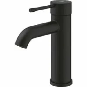 Смеситель для раковины GROHE Essence без донного клапана, S-size, фантомный черный (24172KF1) Смеситель для раковины GROHE Essence без донного клапана, S-size, фантомный черный (24172KF1)