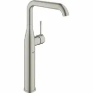 Смеситель для раковины GROHE Essence без донного клапана, XL-size, суперсталь (24170DC1)