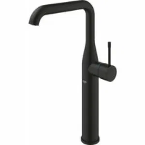Смеситель для раковины GROHE Essence без донного клапана, XL-size, фантомный черный (24170KF1) Смеситель для раковины GROHE Essence без донного клапана, XL-size, фантомный черный (24170KF1)