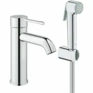 Смеситель для раковины GROHE Essence с гигиеническим душем, S-size, хром (24189000)