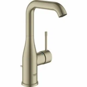 Смеситель для раковины GROHE Essence с донным клапаном, L-size, никель матовый (24174EN1) Смеситель для раковины GROHE Essence с донным клапаном, L-size, никель матовый (24174EN1)