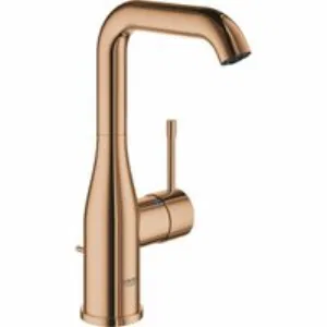 Смеситель для раковины GROHE Essence с донным клапаном, L-size, теплый закат глянец (24174DA1) Смеситель для раковины GROHE Essence с донным клапаном, L-size, теплый закат глянец (24174DA1)