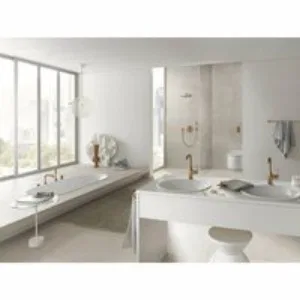 Смеситель для раковины GROHE Essence с донным клапаном, L-size, теплый закат матовый (24174DL1) Смеситель для раковины GROHE Essence с донным клапаном, L-size, теплый закат матовый (24174DL1)