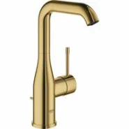 Смеситель для раковины GROHE Essence с донным клапаном, L-Size, холодный рассвет глянец (24174GL1)