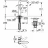 Смеситель для раковины GROHE Essence с донным клапаном, L-size, хром (24182001) Смеситель для раковины GROHE Essence с донным клапаном, L-size, хром (24182001)