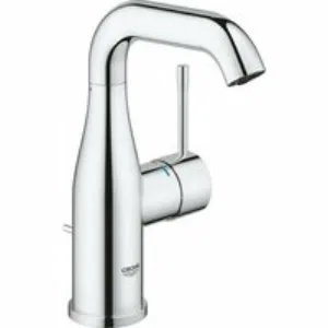 Смеситель для раковины GROHE Essence с донным клапаном, M-size, хром (24173001) Смеситель для раковины GROHE Essence с донным клапаном, M-size, хром (24173001)