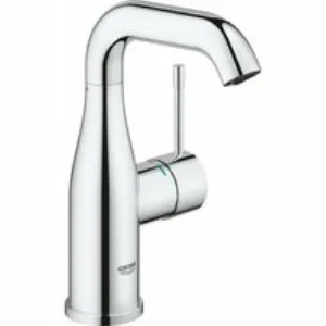 Смеситель для раковины GROHE Essence с донным клапаном, M-size, хром (24181001) Смеситель для раковины GROHE Essence с донным клапаном, M-size, хром (24181001)