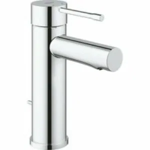 Смеситель для раковины GROHE Essence с донным клапаном, S-size, хром (24175001) Смеситель для раковины GROHE Essence с донным клапаном, S-size, хром (24175001)