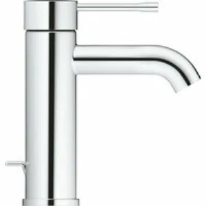 Смеситель для раковины GROHE Essence с донным клапаном, S-Size, хром (24180001) Смеситель для раковины GROHE Essence с донным клапаном, S-Size, хром (24180001)
