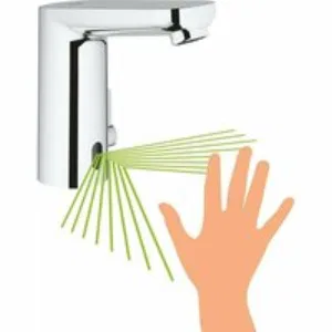 Смеситель для раковины GROHE Eurosmart Cosmopolitan E инфракрасный, M-size, хром (36327002) Смеситель для раковины GROHE Eurosmart Cosmopolitan E инфракрасный, M-size, хром (36327002)